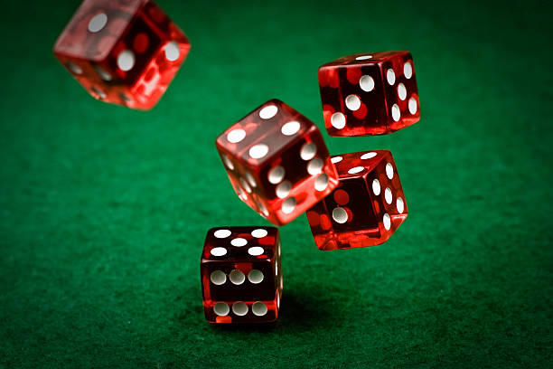 Baccarat table with result history and betting interface